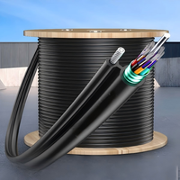 Cable de comunicación de red Autoportante 8 12 Core 48 G652D Ftth Fig8 Cable de fibra óptica GYXTC8Y GYXTC8S GYTC8Y GYTC8S 1KM 2KM