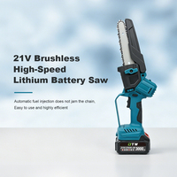 Tronçonneuse sans fil professionnelle A2-0081, 6 pouces, batterie 21V, 600W, haute puissance, connecteur multi-marques pour Makita Milwaukee