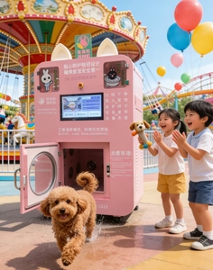 Station de lavage pour chiens en libre-service, <span class=keywords><strong>toilettage</strong></span> pour animaux de compagnie, entièrement automatique, multifonction, équipement de bain pour chiens de marque grise, usine de Shenzhen - Product Image 1