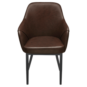 Chaise de restaurant en cuir de qualité supérieure - Product Image 5