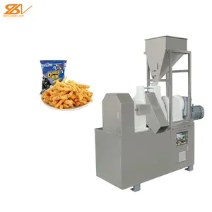 Full automatic kurkure plant corn curl machine cheetos crunchy snack extruder