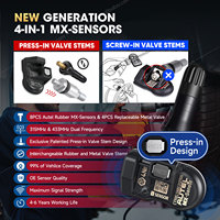 Autel Maxitpms TS508WF 8 Uds sensores TPMS herramienta de diagnóstico programador WIFI OBD2 escáner diagnóstico ITS600 TS508