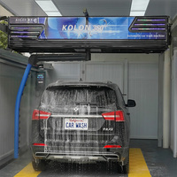 Machine de lavage de voitures automatique sans contact en libre-service 24h/24 avec paiement par code QR, pièces et carte