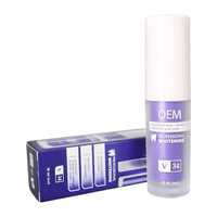 Vente en gros d'essence de dentifrice correctrice de couleur V34 de couleur violette, sur mesure, pour blanchiment oral et correction de la couleur