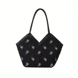 Sac fourre-tout pour femme avec fermeture éclair, logo personnalisé, sac messager de voyage, sac de shopping avec deux poignées/bretelles, matériau EVA, utilisation à la plage - Product Image 1