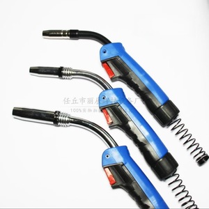 หัวเชื่อมแบบ Binzel รุ่น 15AK 24KD 36KD CO2 คอห่าน ระบายความร้อนด้วยอากาศ สวิตช์เดี่ยว จุดระเบิดด้วยมือ - Product Image 1