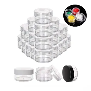 2G 3G 5G 10G 15G 20G 30G 50G Draagbare Plastic Cosmetische Lege potten Clear Flessen Oogschaduw Makeup Cream Lippenbalsem Container Potten