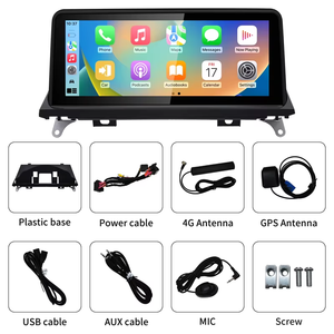 แอนดรอยด์ 14 STWEI X5 E70 X6 E71 เครื่องเล่นมัลติมีเดียในรถยนต์ UI ID8 CIC ชุดหัวหน้าจอ CarPlay ไร้สาย บลูทูธ ระบบนำทาง GPS - Product Image 2