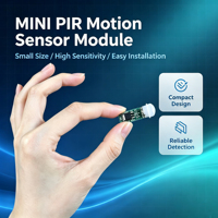 Module de capteur de mouvement PIR miniature, interrupteur automatique inductif, détecteur de mouvement humain DC 12V pour éclairage de bande LED et d'armoires