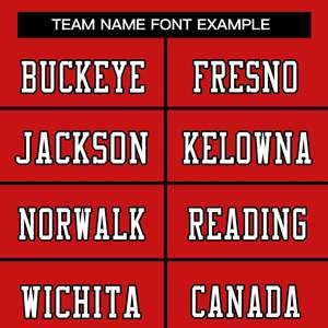 Custom Red <b>White</b>-<b>Black</b> Classic Style Mesh Authentic <b>Football</b> Jersey - Product Image 4
