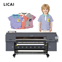 Imprimante à sublimation par transfert thermique Fedar FD5198E-B 1900 mm 8 têtes d'impression I3200-A1-2 Imprimante textile numérique industrielle pour la production en série