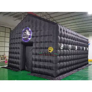 Lightweight Commercial Black Inflatable Nightclub Inflatable Party