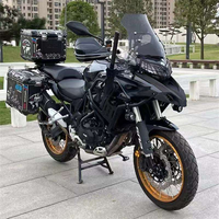 Nouvelle Moto de Tourisme Aventure Noire Pro Prête à être Expédiée Benelli 502 GasolinaAdventur Moto 500cc Moteur Refroidi par Liquide