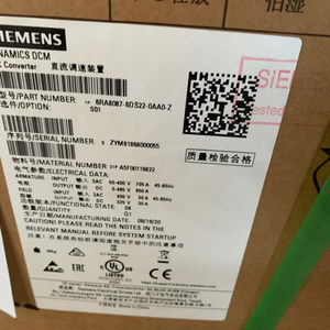 6RA8086-6KS22-0AA0/6RA8090-6KS22-0AA0/6RA8088-6LS22-0AA0 Unidad SINAMICS DCM Confiable, Repuesto Industrial Original - Product Image 5