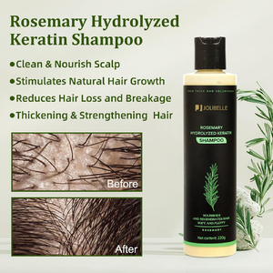 Shampooing Croissance Capillaire au Romarin pour Femmes et Hommes, Shampooing Naturel Épaississant et Fortifiant avec Kératine Hydrolysée pour Cheveux Affinés - Product Image 2