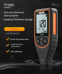 Aikesi TC880 Detector De Superfície De Pintura Automotiva De Alta Precisão, Testador De Filme De Pintura, Instrumento De Medição De Espessura - Product Image 2