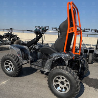 Quad électrique tout-terrain polyvalent pour usage récréatif Quad électrique robuste pour l'extérieur avec treuil et lumières