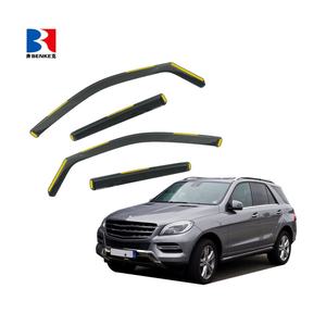 Pare-soleil pour Mercedes-Benz GLE 2012-2019 W166, déflecteur d'injection en PC pour visière de fenêtre intégrée - Product Image 1