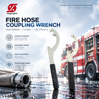 Clé à cliquet manuelle 1-14 pouces pour raccords de tuyaux d'incendie Storz – Équipement de lutte contre l'incendie pour aéroports et protection incendie