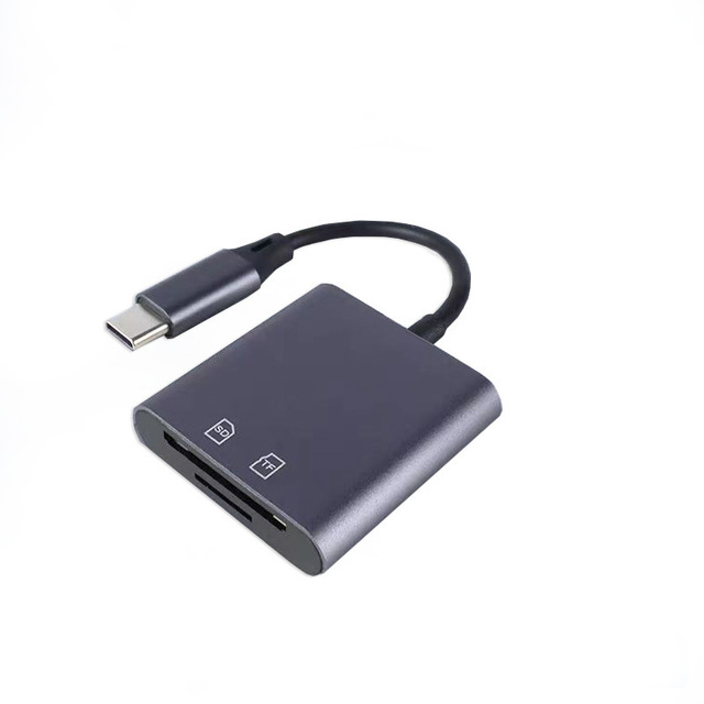 Type-C OTG Card Reader 2 in 1 Memory SD TF Card Reader Adapter for iPhone for samsung Card Reader