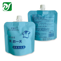 Sachets d'emballage pour détergent liquide de petite capacité 30 ml 50 ml, échantillon de shampoing, adoucissant, poche à bec verseur
