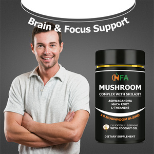 OEM ซื้อสินค้าจำนวนมาก ซอฟต์เจลเห็ดคุณภาพสูง สมาร์ทริวัลสำหรับสมองคนยุคใหม่ ช่วยเพิ่มสมาธิ เสริมภูมิคุ้มกัน ต้านอนุมูลอิสระ - Product Image 5