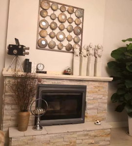 Estufa de Leña Decorativa de Hierro Fundido, Venta Directa de Fábrica en China - Product Image 6