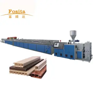Fosita 자동 플라스틱 PVC UPVC 창 문 바닥 프로파일 기계 생산 라인