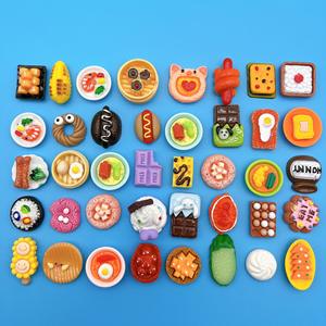 2023 1 인치 미니 카와이 수지 공예 3D 만화 음식 액세서리 DIY 장난감 자동 판매기 캡슐 장난감 - Product Image 2