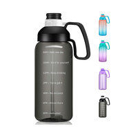 Bouteilles d'eau pour la GYM, vente en gros des articles populaires, sans bpa, 2,2 l, 6 pièces