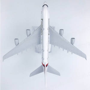 Modèle d'avion en alliage OEM personnalisable <span class=keywords><strong>Emirates</strong></span> <span class=keywords><strong>Airline</strong></span> A380, 16 cm et 20 cm, souvenirs d'avion - Product Image 1