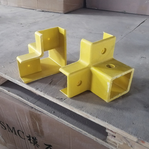 FRP square /round Tube Connector Three-way Four-way <b>Moulded</b> Products - Product Image 2