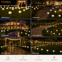 Fabricant de Lumières LED Personnalisées en Forme de Rose, Vente en Gros, Étanche, pour Décoration de Jardin et Projets de Mariage, Direct Usine