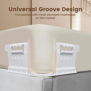 4Pcs Heavy Duty Bed Sheet Holders Mattress Straps Keep Sheets Firm & Tight Lock Sheet Holders for Corners - Product Image 4