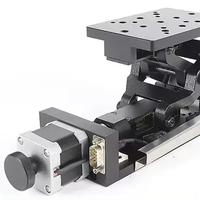 Vérin de scène vertical motorisé SOFN de haute qualité en aluminium, course de 50 mm, certifié CE ISO, pour applications ophtalmiques et optiques, 220 V, garantie de 3 ans