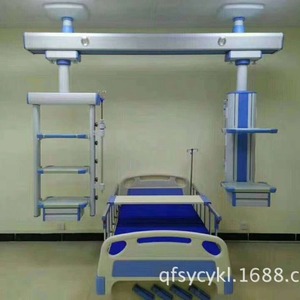 Xin Yuchen Manual Hospital <b>Bed</b> YC-B10 White With <b>Back</b> And Leg <b>Support</b> For Patient Care - Product Image 1
