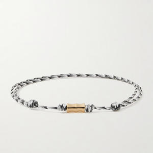 Braccialetto da Uomo Trendy Bohemien Regolabile in Corda di Cotone Intrecciata, Gioiello Estivo con Ciondolo Portafortuna dell'Amicizia <span class=keywords><strong>2026</strong></span> - Product Image 2