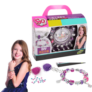 Vente en gros 2024 Bracelet à breloques pour enfants Jouet éducatif DIY Perles Pop <span class=keywords><strong>Arty</strong></span> Kit de fabrication de bijoux - Product Image 1
