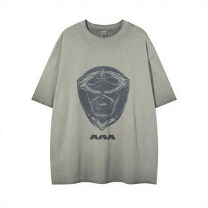 เสื้อยืดผู้ชายทรงปกติ ผ้าฝ้าย 100% พิมพ์ลายตามสั่ง สไตล์ฮิปฮอป สตรีทแวร์ แฟชั่น แขนสั้น - Product Image 5
