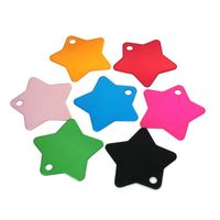 Cadeau promotionnel : Étiquettes métalliques en aluminium anodisé, logo personnalisé gravé, pendentif, carte d'identification pour animaux, collier, médaille pour chien, OEM ODM