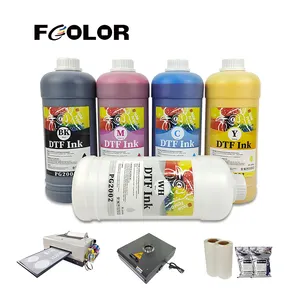 Fullcolor-tinta de impresión de inyección de tinta, película de transferencia en caliente Pet para tinta L1800 dtf