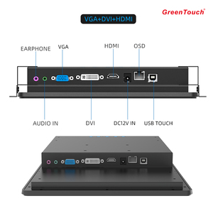 Greentouch 15.6 inch cảm ứng điện dung màn hình Màn hình LCD cảm ứng hiển thị cho nhà máy công nghiệp - Product Image 4