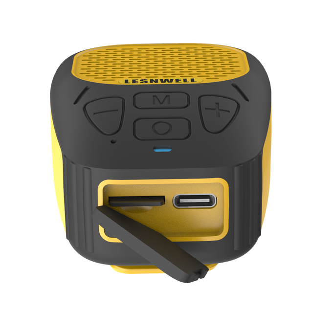 Hot Sale Portable Jobsite Wearable Speaker BT Speaker, Built-in Microphone Wireless Support TF Card Hands Free Music Calls