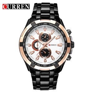 Curren 8023 Orologio da Polso di Lusso con Cinturino in Acciaio Inossidabile, Nuovo Trend Orologio al Quarzo per Uomo, Montre Homme Reloj - Product Image 5