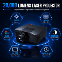 Proyector Láser Profesional para Ingeniería, 20000 Lúmenes, WUXGA, con HDBaseT, HDMI y Control LAN