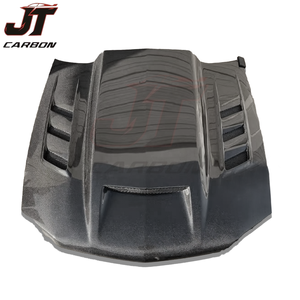 Capó de Fibra de Carbono Estilo TF para Ford Mustang 2012 a <span class=keywords><strong>2014</strong></span> Suministro Directo de Fábrica - Product Image 1