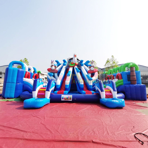 <b>Large</b> outdoor kids bouncy castle parc aquatique gonflable penguin theme inflatable water parks <b>slide</b> for adults - Product Image 2