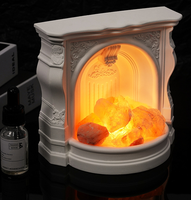 Cheminée créative en pierre de cristal, aromathérapie, huile essentielle durable, cadeau en pierre extensible sans parfum