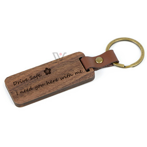 Porte-clés « Je t'aime pour toujours » et porte-clés vierges peuvent être personnalisés avec un laser sur bois pour un <span class=keywords><strong>cadeau</strong></span> de fête <span class=keywords><strong>des</strong></span> pères - Product Image 1