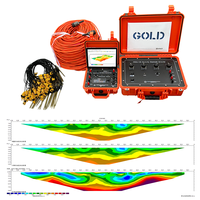 Appareil de mesure de la résistivité multi-électrodes / Imagerie IP, Tomographie de résistivité électrique géophysique, Instrument de mesure de la résistivité DC